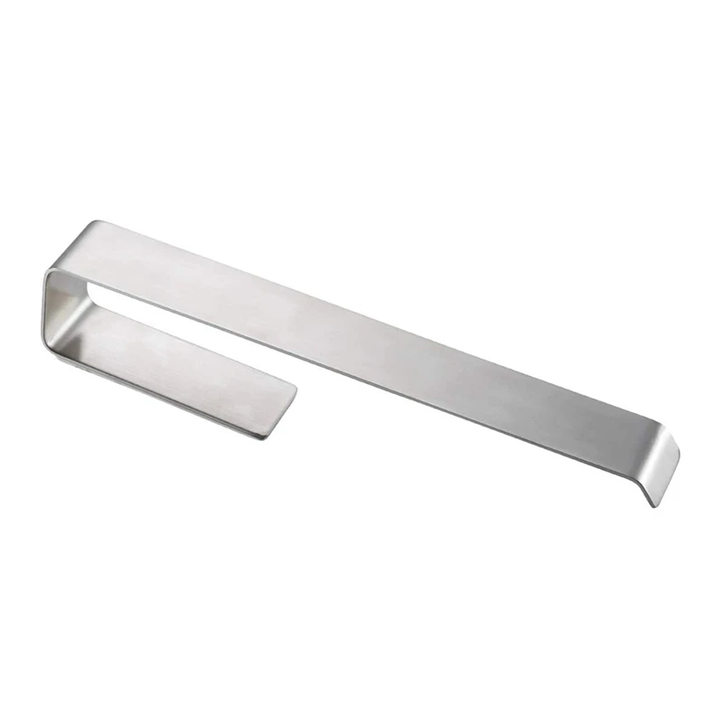 

Bathroom Stainless Steel Towel Rack, No Drilling Self Adhesive Towel Rack Towel Ring For Kitchen Bathroom