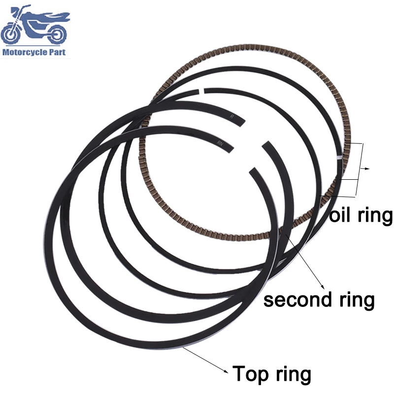 Стандартное кольцо 65 мм для Honda CB600 CB600F Hornet 1998-2006 CBF600 S 2004-2011 CBR600 F2 F3 1991-1998 - купить по