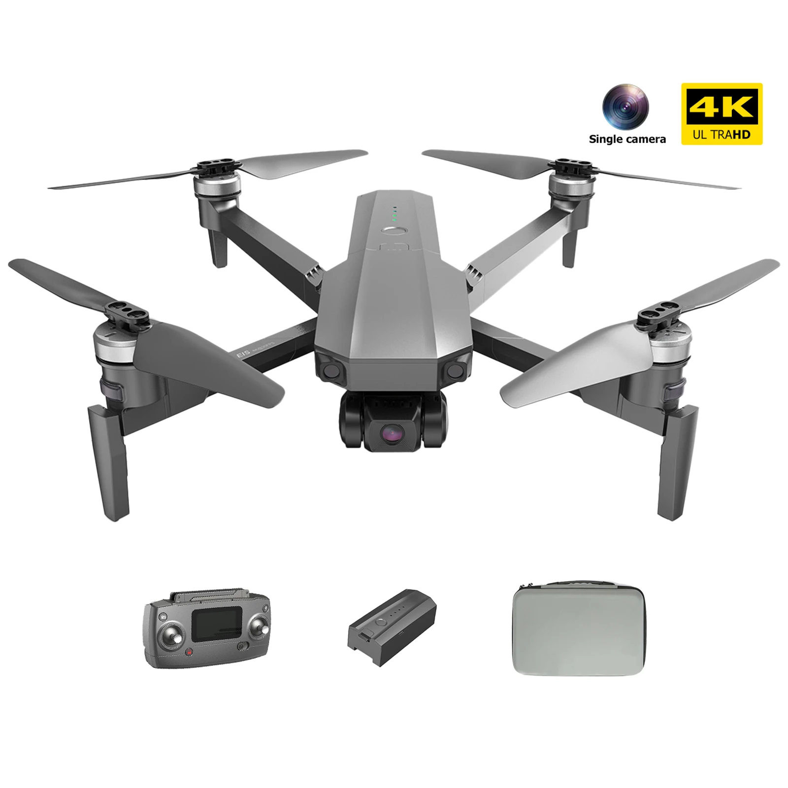 

Дрон B16 Pro GPS с электронной камерой 4K UHD 90 градусов для начинающих, Квадрокоптер FPV, бесщеточный двигатель