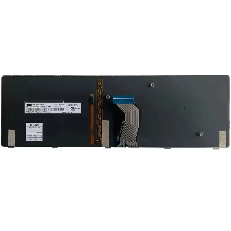 Клавиатура для Lenovo Y590 Y500 Y510P Y500NT с подсветкой американская раскладка