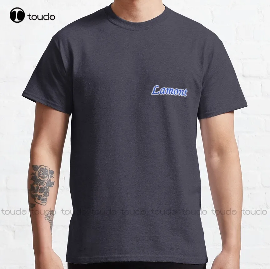 

Lamont Classic T-Shirt Tee Shirts For Women Cotton Outdoor Simple Vintag Casual Tee Shirt Custom Aldult Teen Unisex New Popular