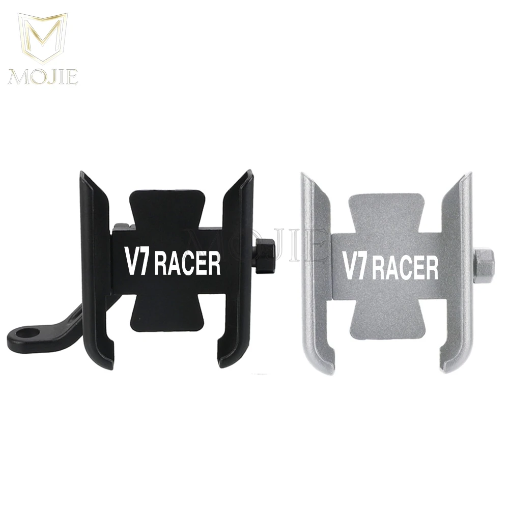 Держатель для мобильного телефона на руль GPS-подставка кронштейн MOTO GUZZI V7 Racer Stone