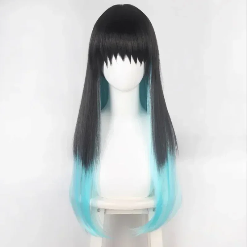 FC6Anime Demon Slayers Kimetsu No Yaiba Tokitou Muichirou Костюмы для косплея Kisatsutai Униформа Парик Костюм