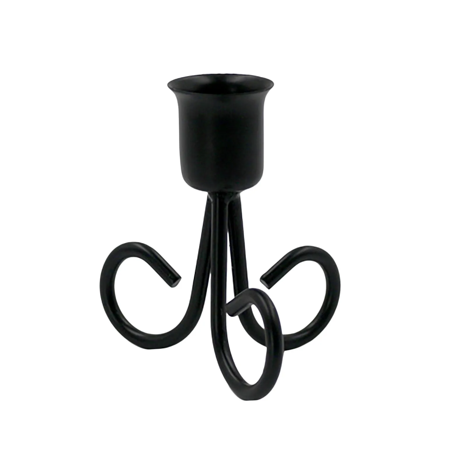 Wrought Display Handy Candle Stand Candlelight Home Decor