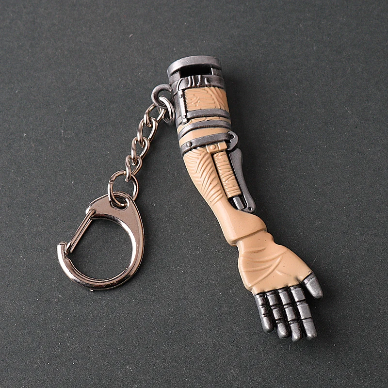 

Arm Keychain Game SEKIRO: Shadows Die Twice Theme Keyrings Noshir Dalal Arm Pendant Key Holder Jewlry Cosplay Prop Gift for Fans