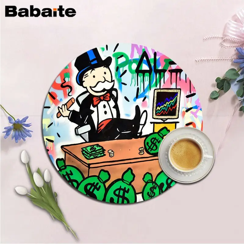 Новый классный мягкий резиновый профессиональный игровой коврик для мыши Babaite с