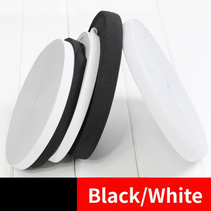 Плоская эластичная лента 5 метров резинка для шитья одежды брюк аксессуаров