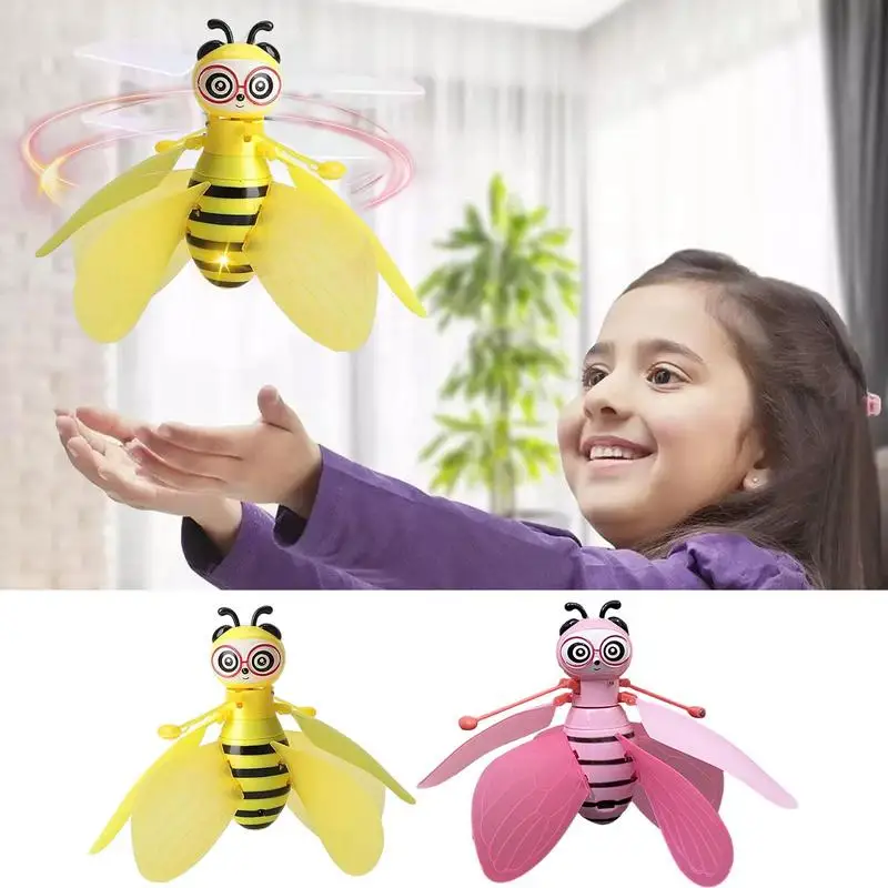 

Flying Ball Bee Toys Hand Induction Flying Bee Rechargeable Mini Hand Sensor Flying Toy Outdoor Games Toys For Children