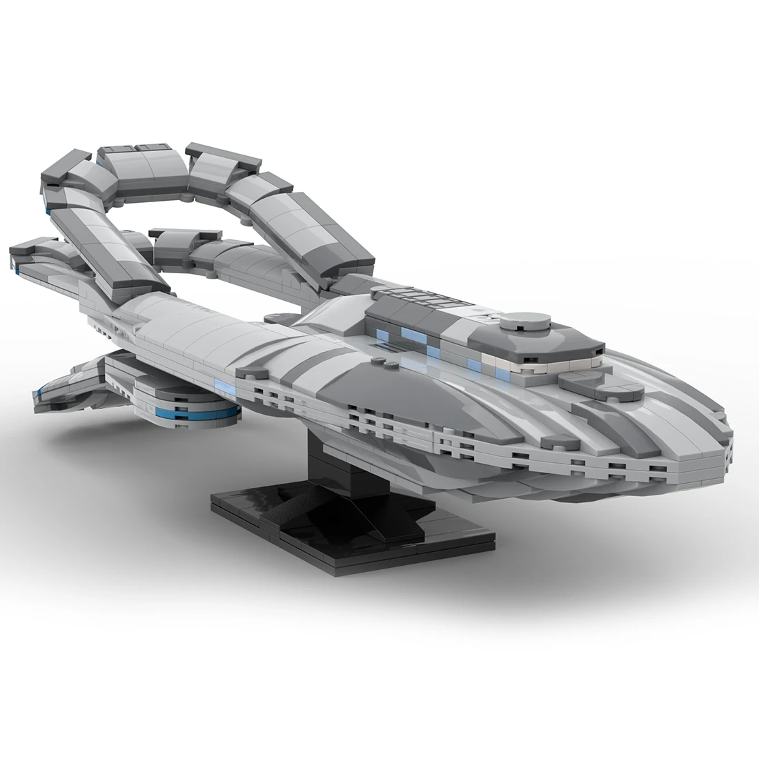 

Авторизованные строительные блоки MOC-117976 USS Space Wars, набор игрушек MOC, подарок для взрослых и детей (745 шт.)