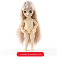 real eye 16cm djd modified makeup doll plain body common muscle