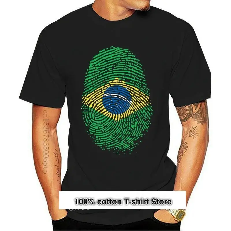 

Camiseta con estampado de letras, camisa de fútbol del equipo de Brasil de Dna, creativa, 2021