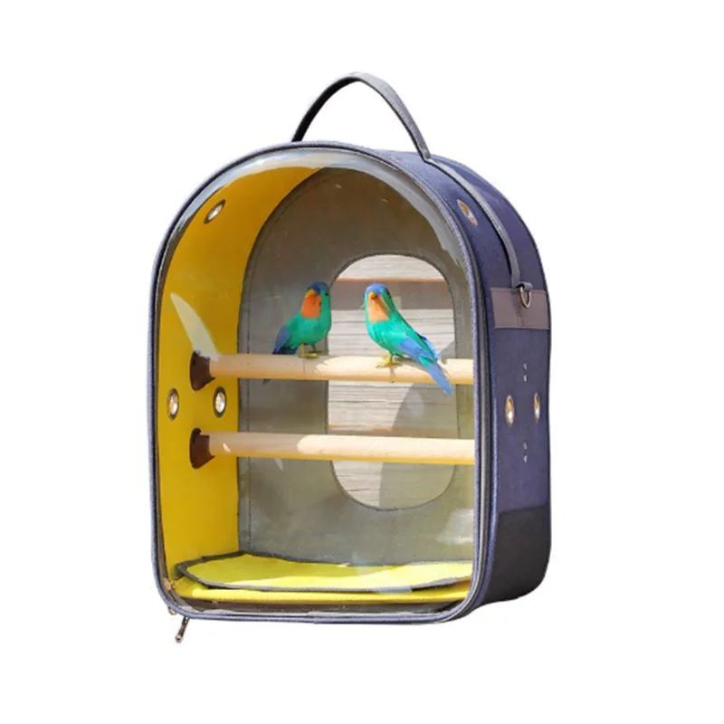 

transparent pet bag bird cage