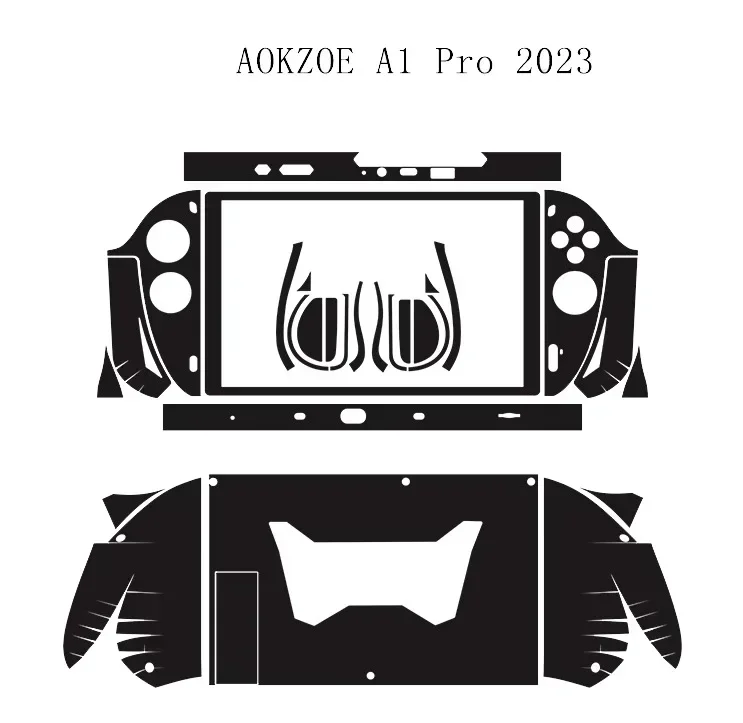 Фото Наклейки на кожу, наклейки для AOKZOE A1 Pro 2023, игровые портативные ноутбуки, виниловая защита из углеродного волокна №2