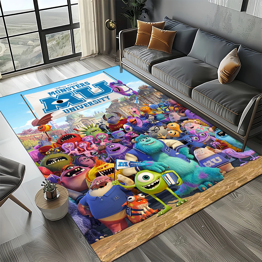 2025 новых монстров Inc Mike James P подарочный ковер с рисунком Диснея для спальни