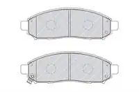 

FDB1997 десять тормозных колодок для NAVARA 0410 PATFINDER 17 обод