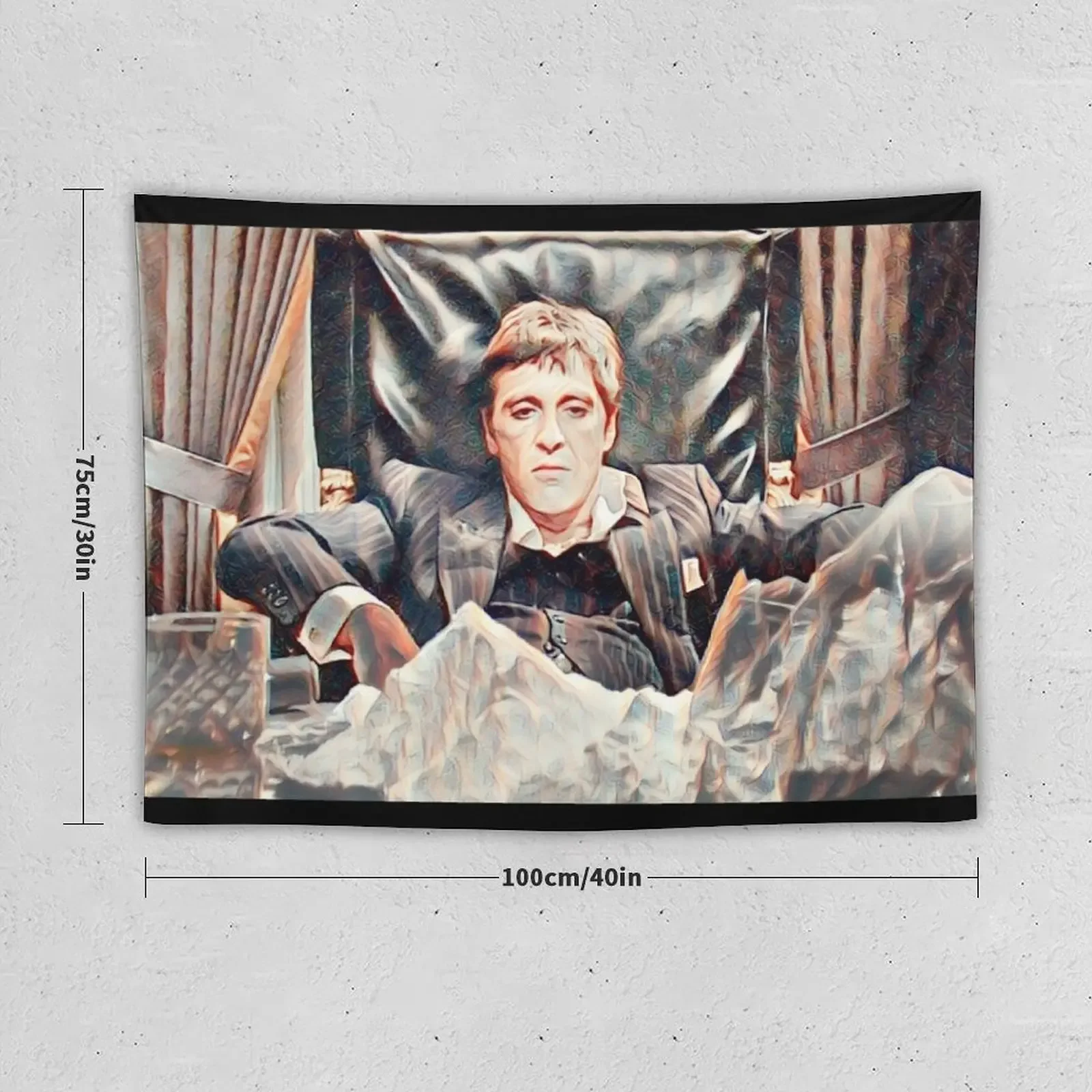 Scarface гобелен обои Настенный декор подвесные аксессуары для домашнего декора