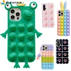 Чехол для Xiaomi Redmi 9C 9A Note 9T 10 9 8 Pro, мягкий силиконовый чехол с пузырьками для снятия стресса, Mi 11 10T Lite Poco M3 X3 F3