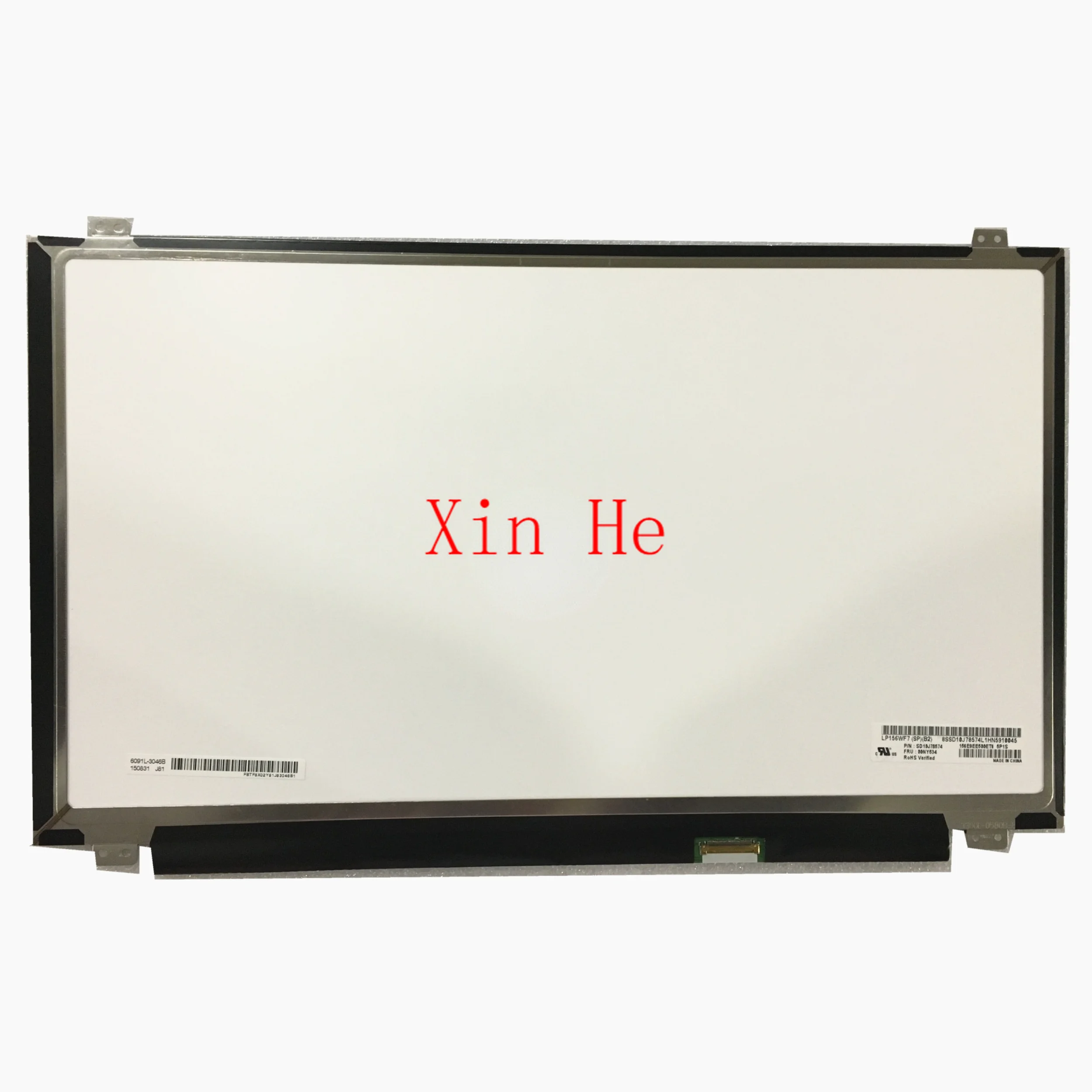 

LP156WF7-SPB2 LP156WF7 SPB2 fit Lenovo thinkpad P50 Laptop Lcd Touch Screen with FRU: 00NY534 1920*1080 with small scratches