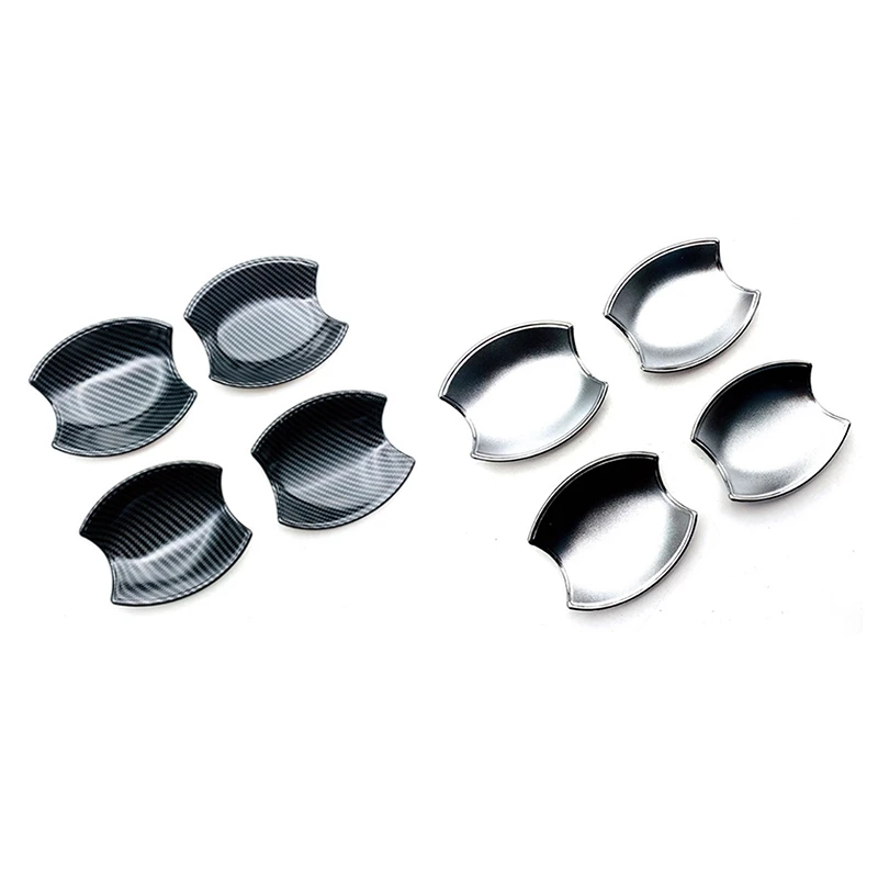 

Автомобильная накладка на дверную ручку из углеродного волокна, крышка чашки, отделка полости, вставка, молдинг, украшение, запасные части для Nissan Aura 2022 2023