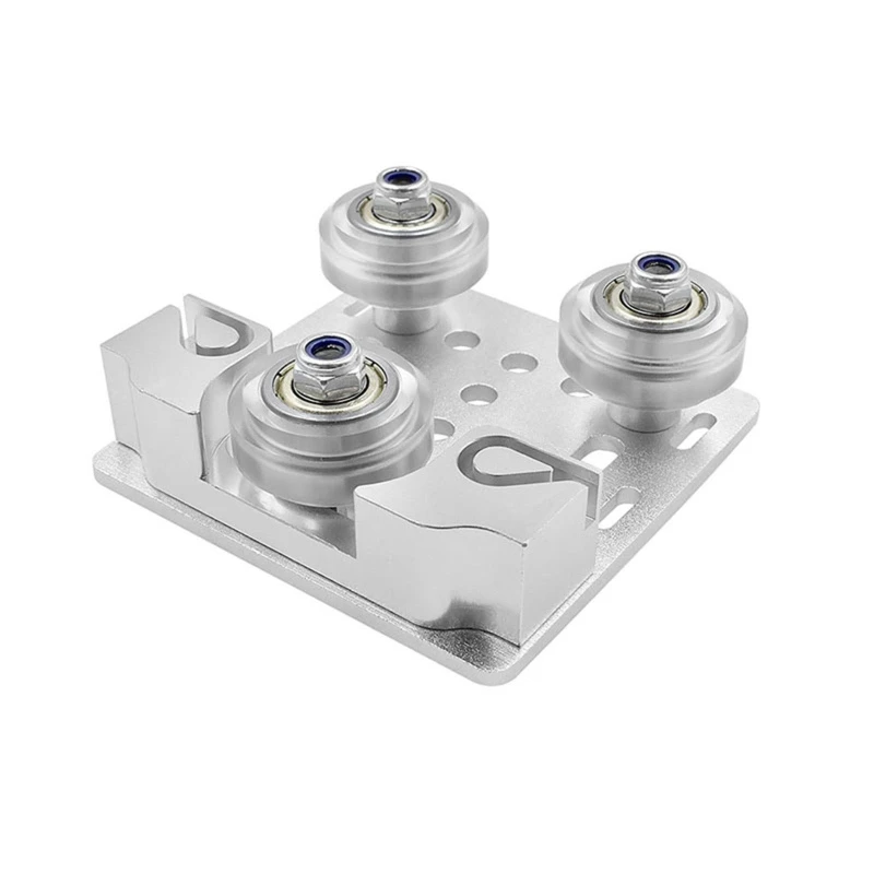 

N58E V-слот опорная пластина с трехколесным шкивом пряжки 2020 V-слот алюминиевые профили