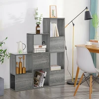 Simple Modern 9 Cubes Freestanding Display Shelf Durable High Quality Engineered Wood Living Room Bedroom Storage Cabinets