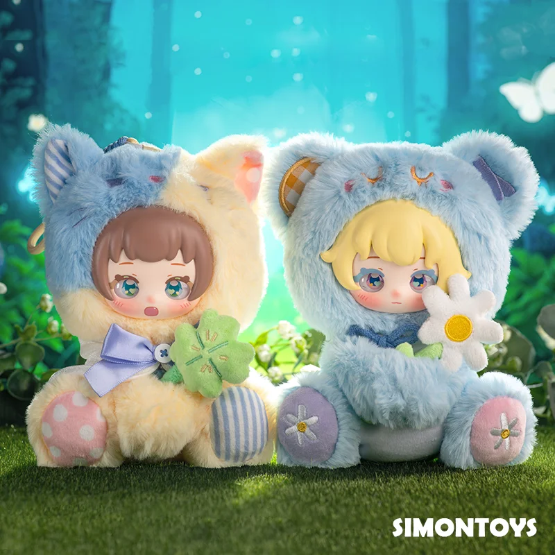 Фото Оригинальная коллекционная виниловая фигурка-брелок Nyzaii Sleeping Garden Series Blind Box Mystery в пакете, подарок на день рождения для девочек №1