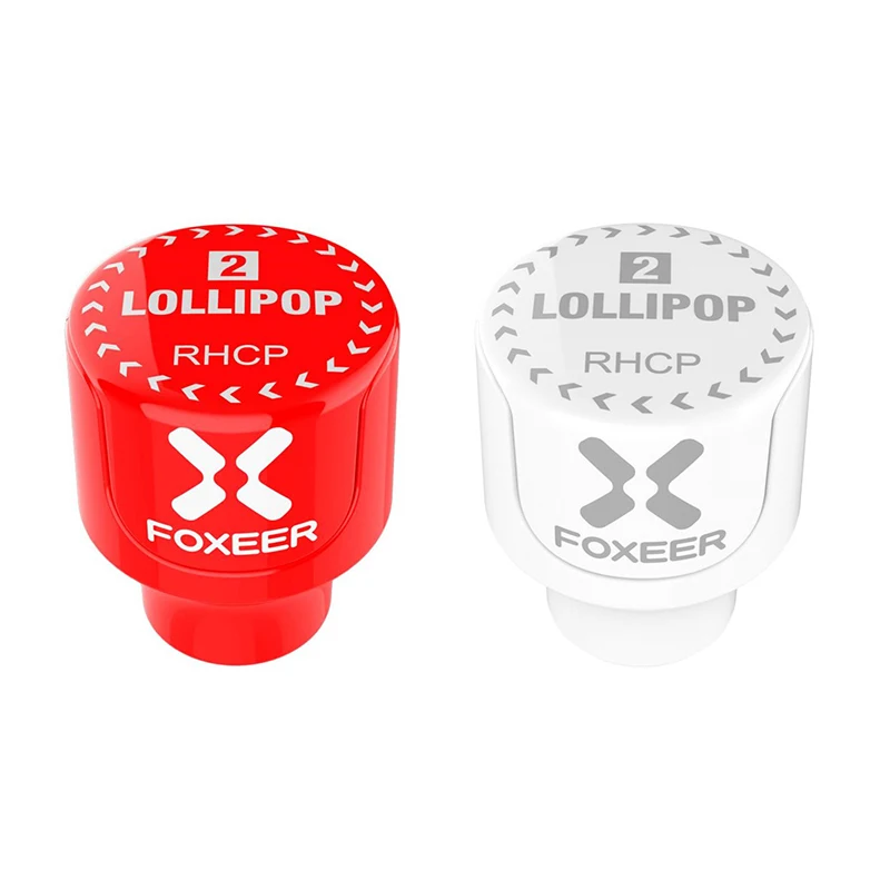 

2PCS Foxeer Lollipop 3 Stubby 5.8GHz 2.5Dbi Omni FPV Antenna RHCP SMA for RC FPV Racing Freestyle Monitor Goggles DIY Parts