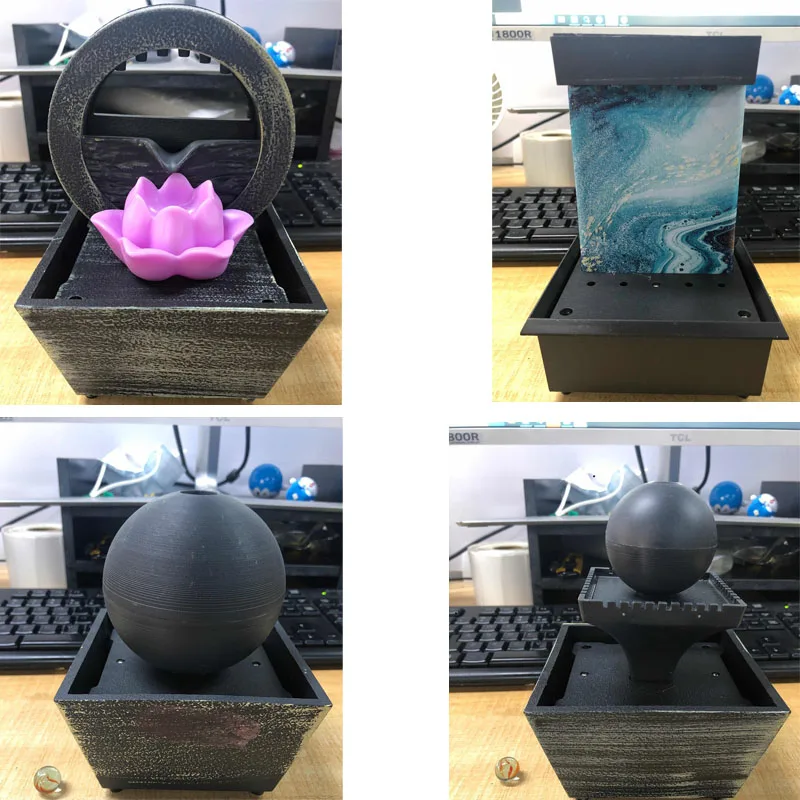 Настольный декоративный фонтан с USB-зарядкой подходящий для использования в