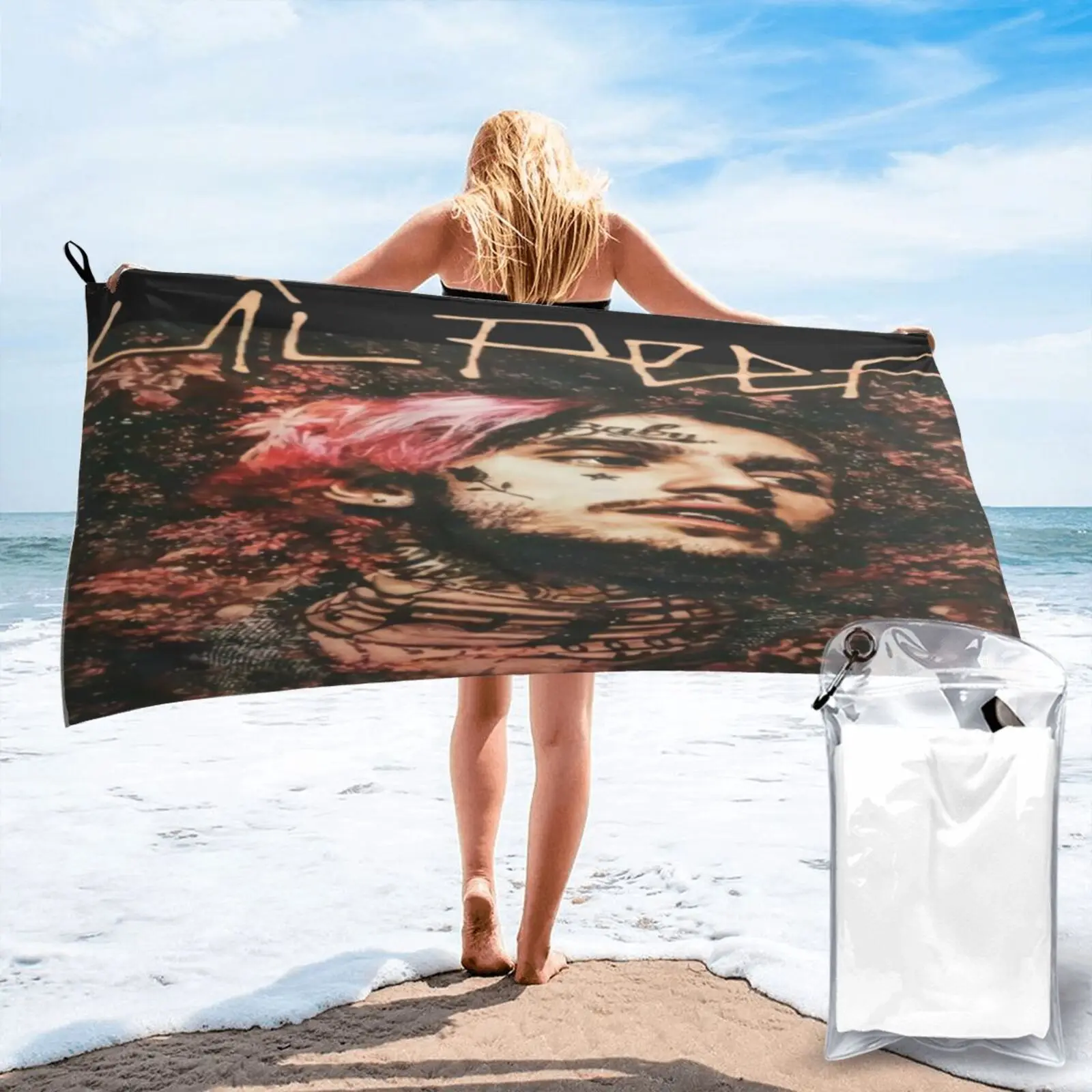 

Lil Peep Bo Trap Gustav обычное пляжное полотенце махровое полотенце банное полотенце из микрофибры для сауны пляжное полотенце роскошное для пляжа