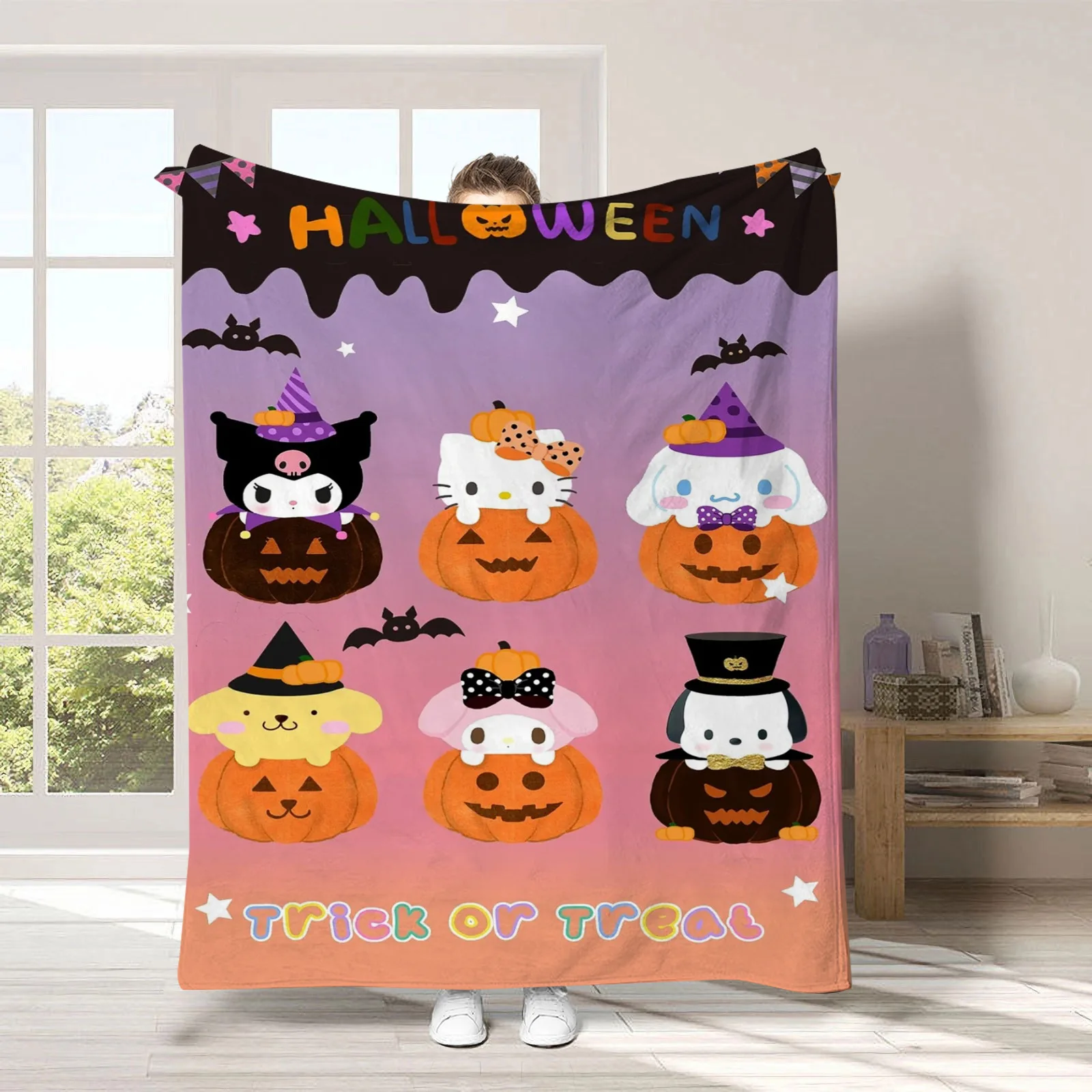 Утолщенное детское одеяло Hello Kitty на День святого Валентина для сна украшение