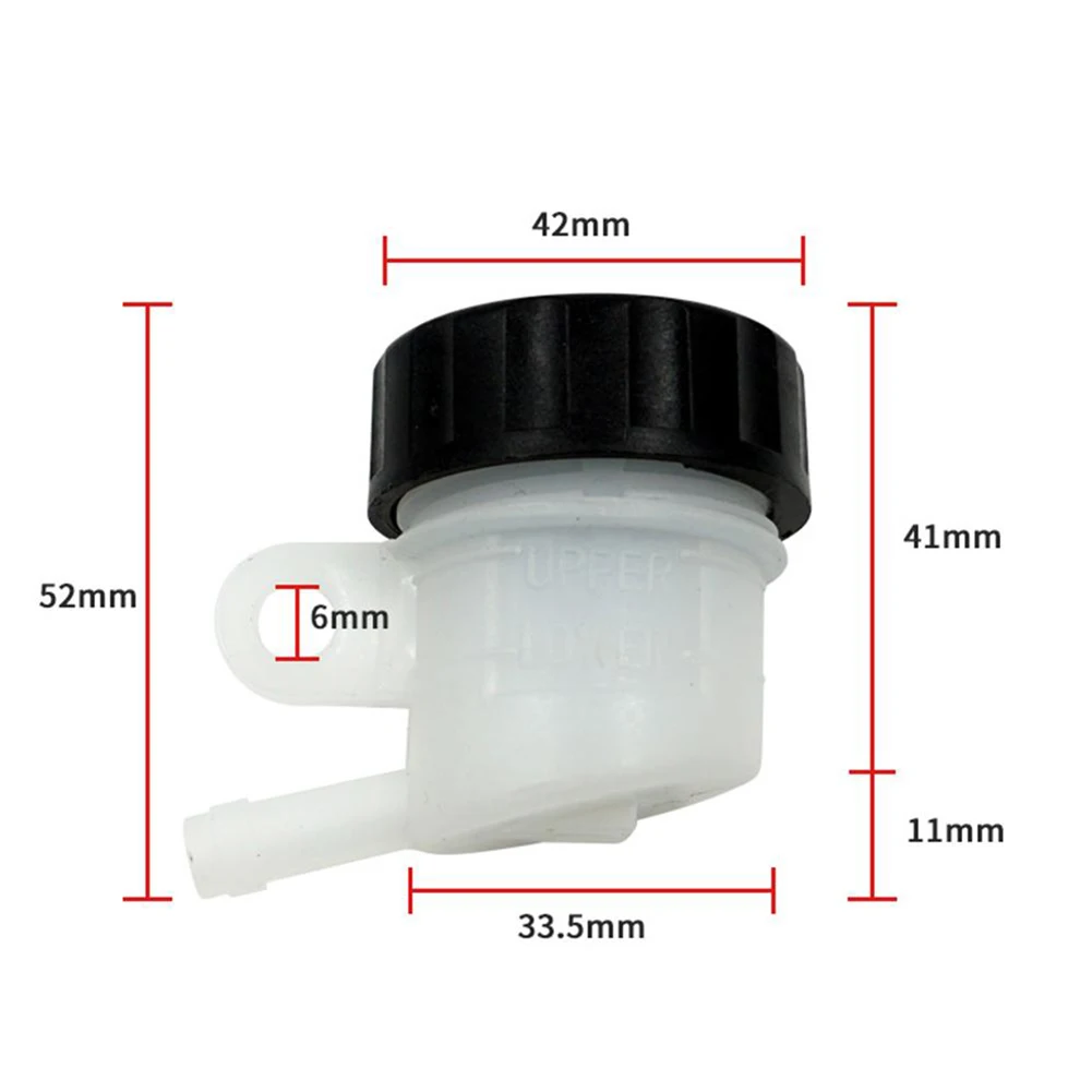 

Tank Oil Cup Replacement Reservoir Accessories Fluid Master Cylinder Motorcycle Oblique Mouth Rear Brake Universal