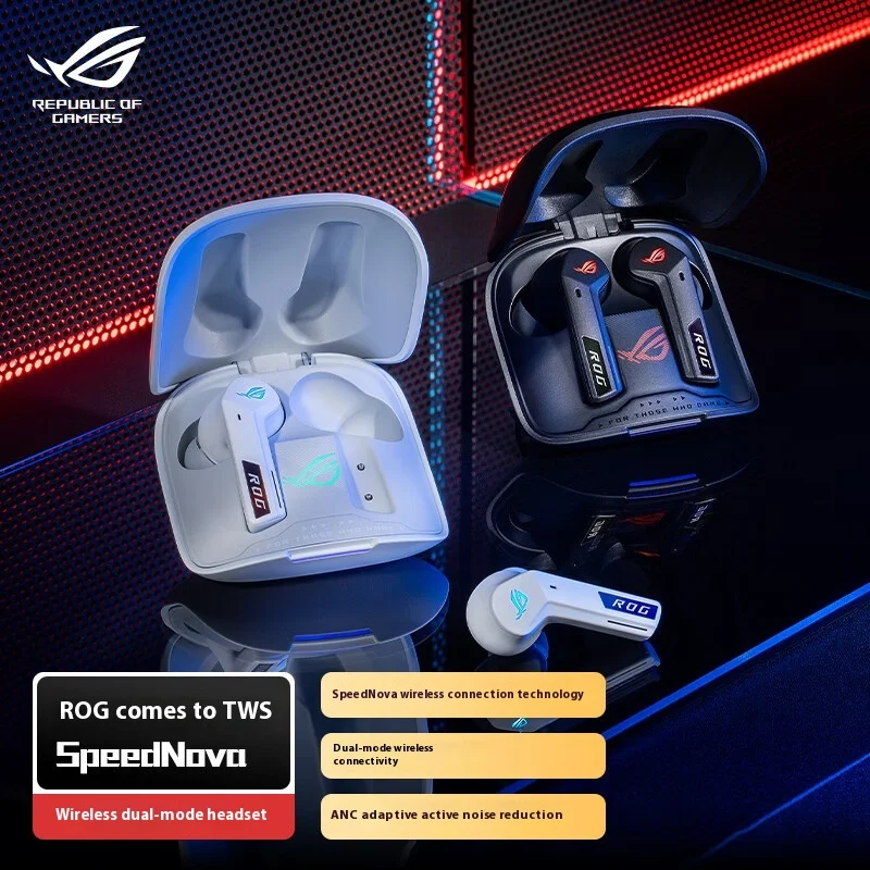 Наушники ROG SpeedNova Bluetooth беспроводные TWS 2 режима спортивные наушники-вкладыши с