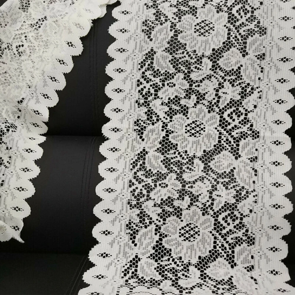 

Table Tablecloth Vintage White Lace Runner Supplies Washable Weaving Wedding Xmas CHRISTMAS Decor Home Durable