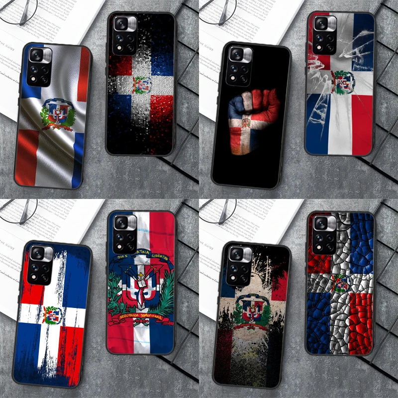 Чехол с флагом Доминиканской Республики для Redmi Note 10 Pro чехол Xiaomi 11 8 9 9S 10S 9C 9T 9A -