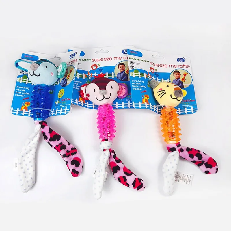 

Игрушка для собак с резиновым телом, молярная палочка, мультяшная кукла в форме животного, плюшевая для собак, Интерактивная тренировочная ...