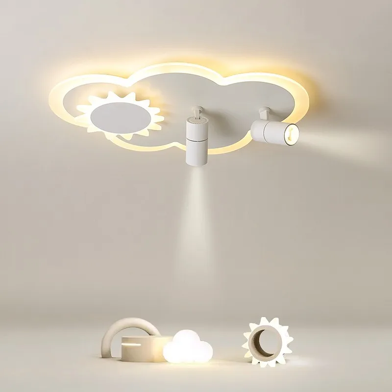 

Modern LED Cloud Ceiling Lights iron Lampshade luminaire Ceiling Lamp children Baby kids bedroom study kitchen balcony fixtures