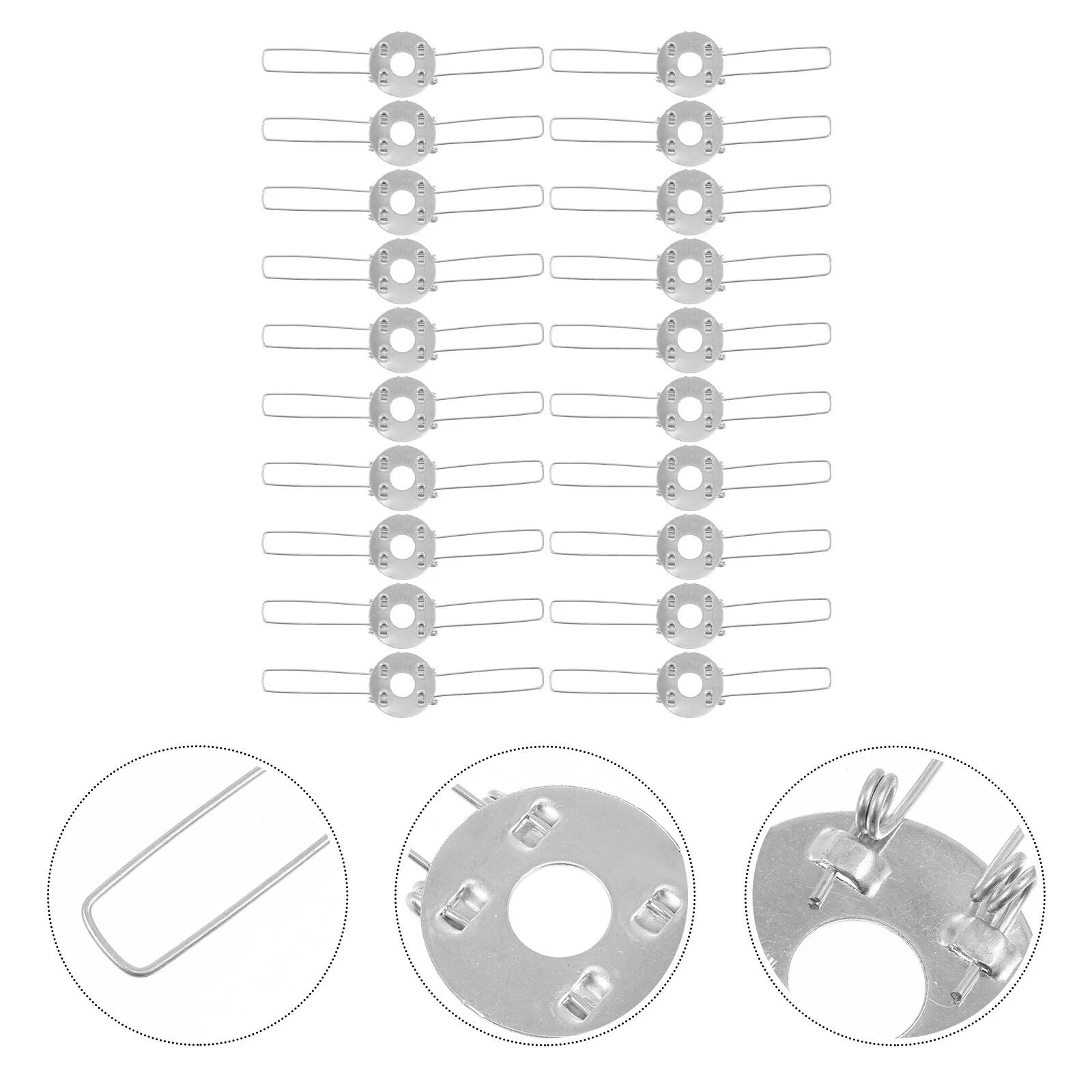

Light Bulb Holder Lamp Shade Spring Clip Lampshade Clips Light Adapter Accessories Bulb Fixing Buckles Diy Parts Installation