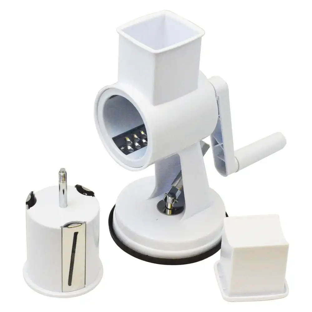 

NEW 2 in 1 Drum Grater & Shredder