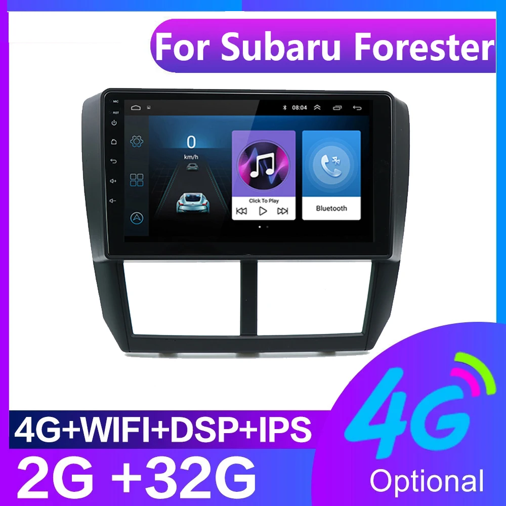 

Автомагнитола 9 дюймов, Android 10, для Subaru Forester 3 SH 2007-2013, для Subaru Impreza GH GE, 2 Din, мультимедийный плеер, 2 din, 4G, головное устройство