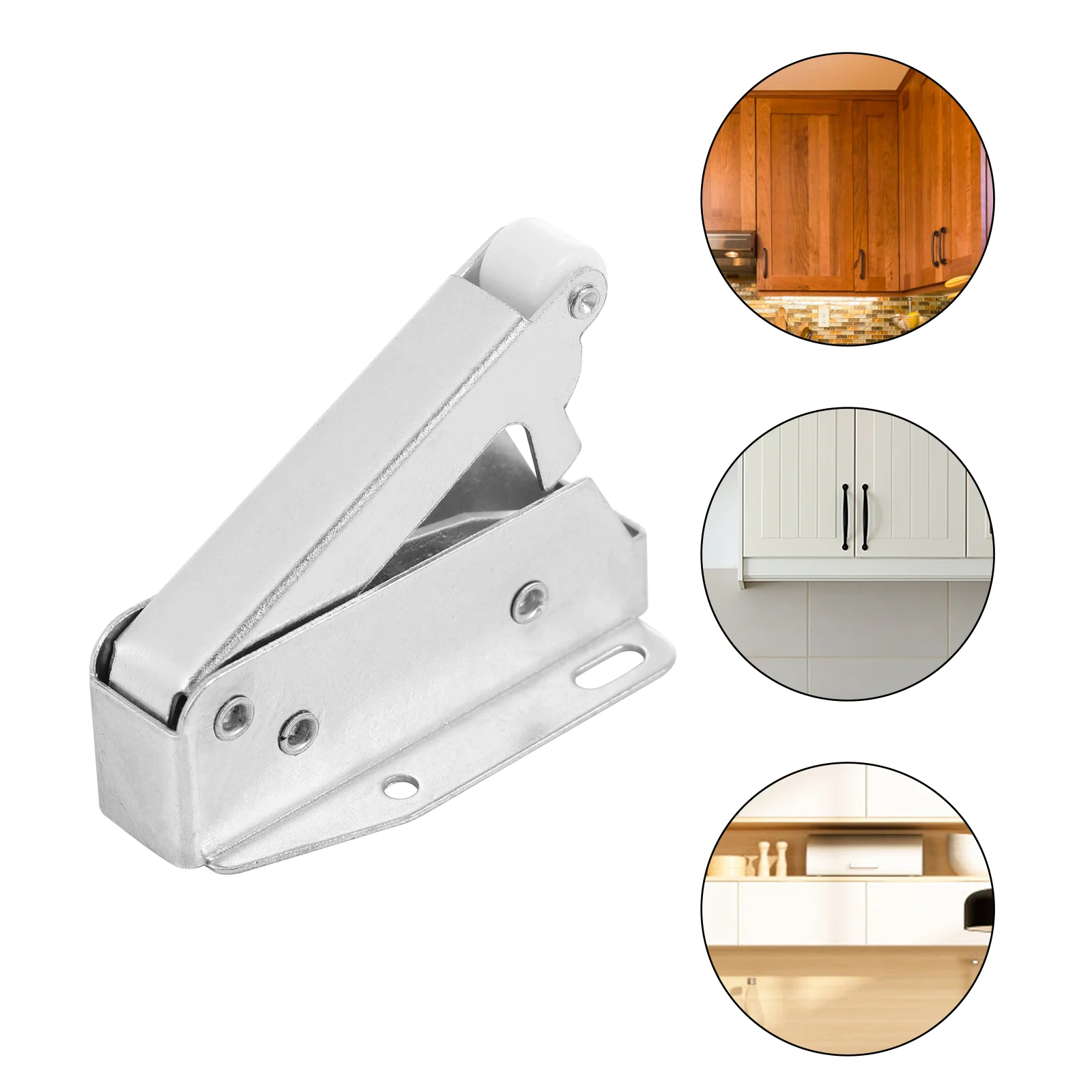 

Lock Door Catch Deadbolt Set Push Gate Open Bounce Spring Fence Cabinet Touch Wood Entry Locksets Handle Press Exterior