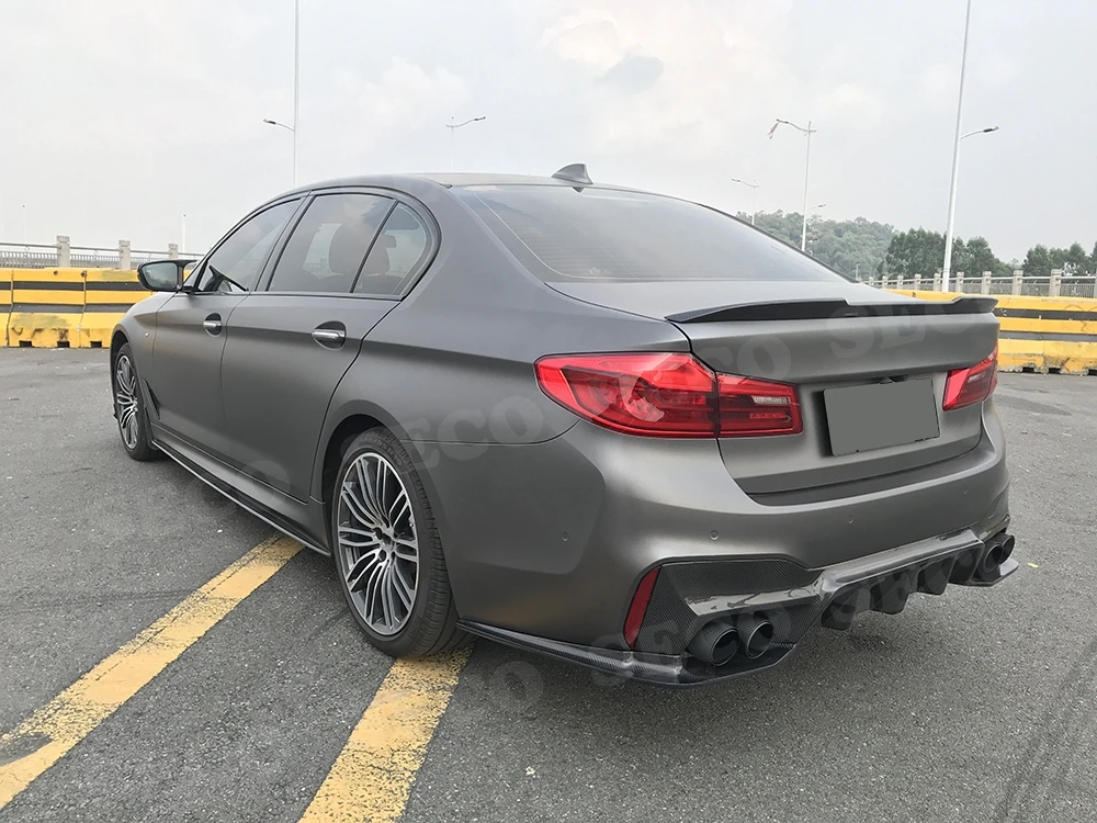 Задний спойлер из углеродного волокна для 5 серий крыльев багажника BMW G30 F90 M5
