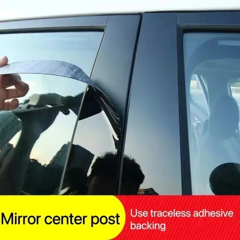 6 шт. центральная стойка окна автомобиля BC post Cap декоративный аксессуар для JEEP Compass