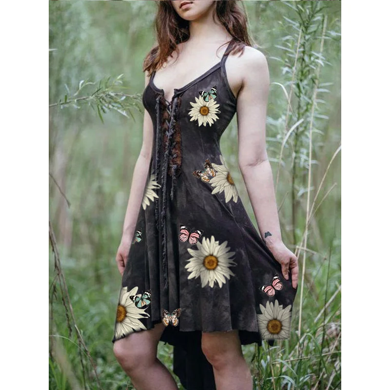 Женское винтажное платье со шнуровкой готический костюм ведьмы эльфийского