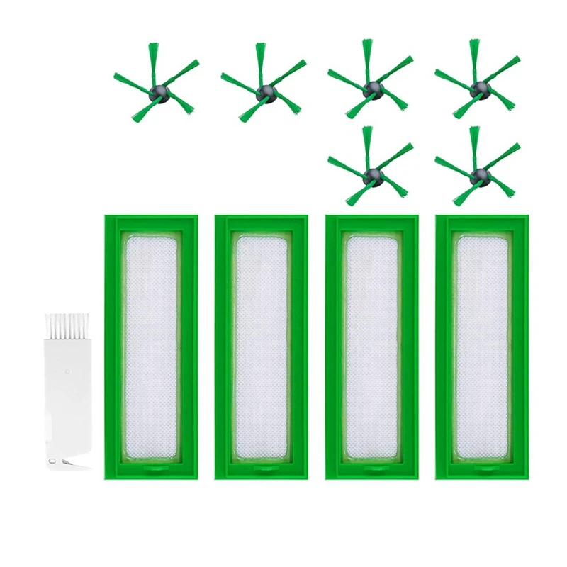

Top Sale Replacement Parts Side Brushes HEPA Filter Compatible For Vorwerk VR200 VR300 Vacuum Cleaner Accessories