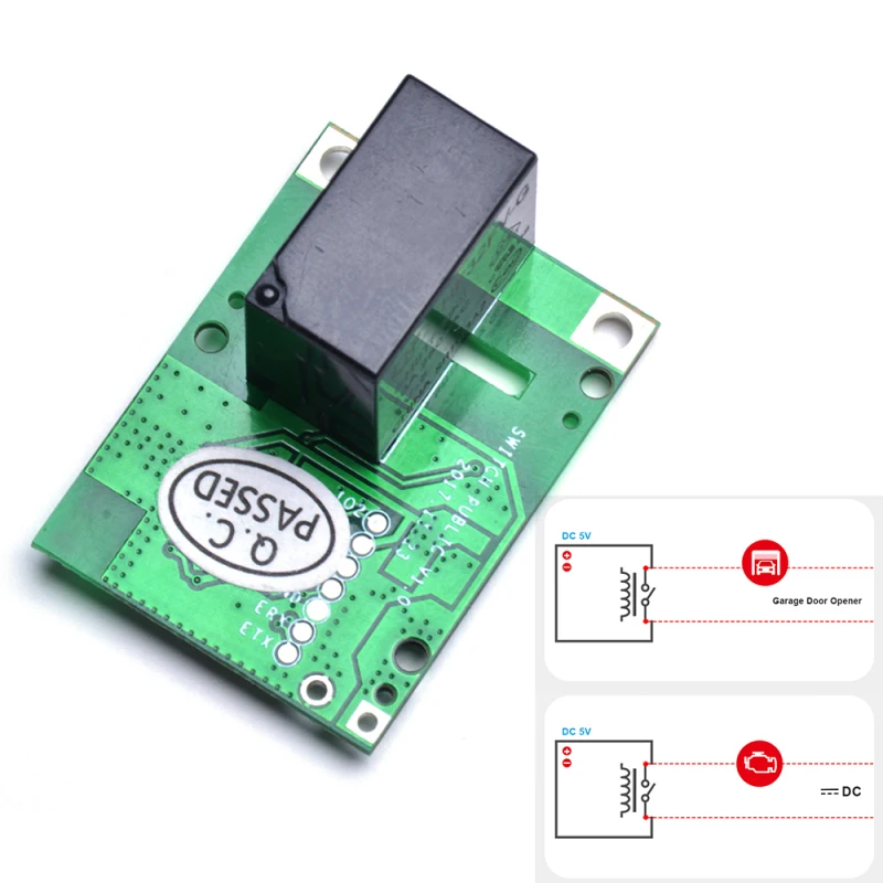 Релейный модуль переключателя SONOFF RE5V1C-5V с Wi-Fi встроенный/самоблокирующийся