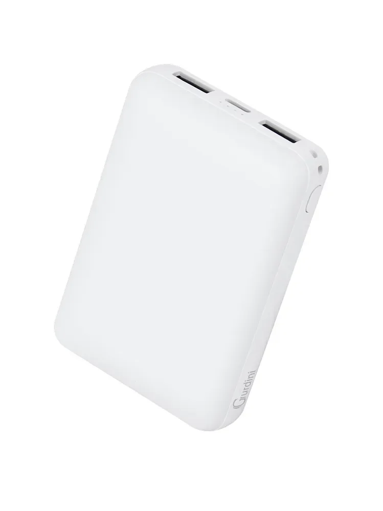 

Внешний аккумулятор Gurdini Mini Series 10000mAh GPMS-0010W 2 USB,белый