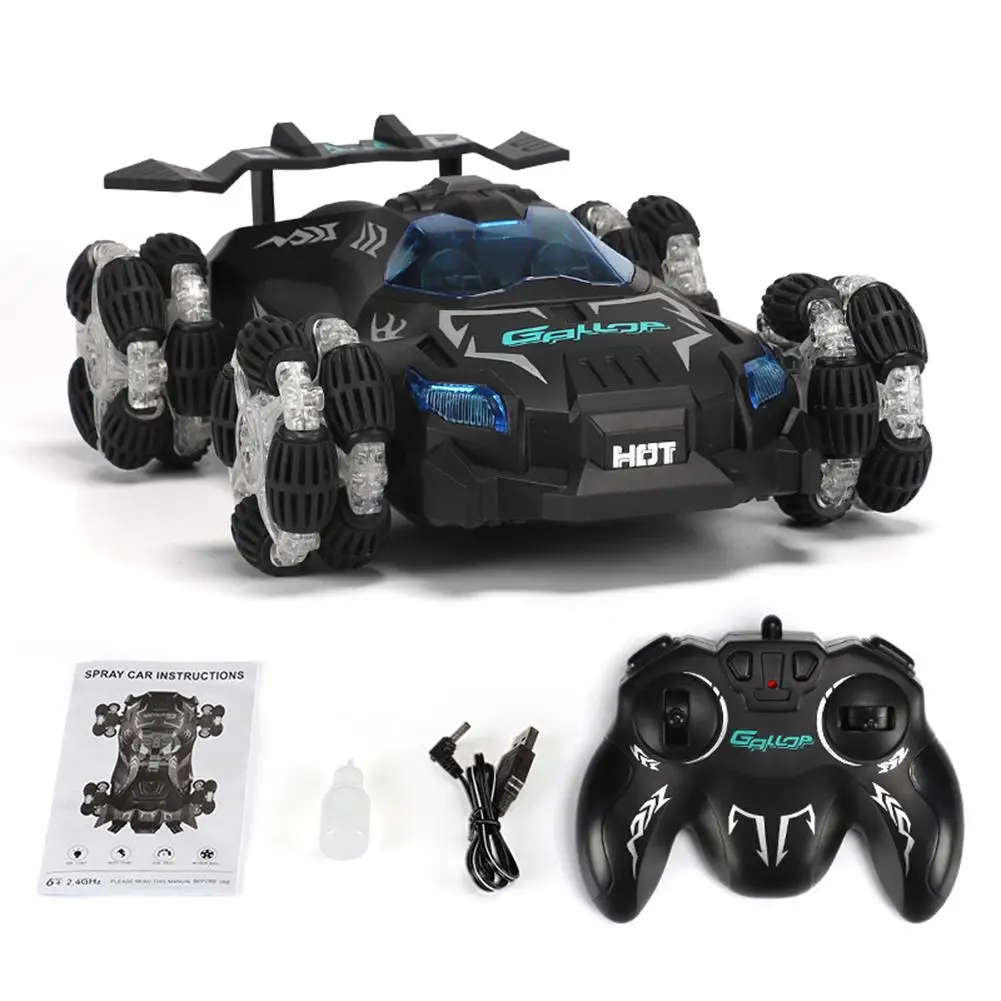 

Remote Control Spray Racing Car Electric Stunt Drift Racing Car Toy For Kids Holiday Birthday Gifts