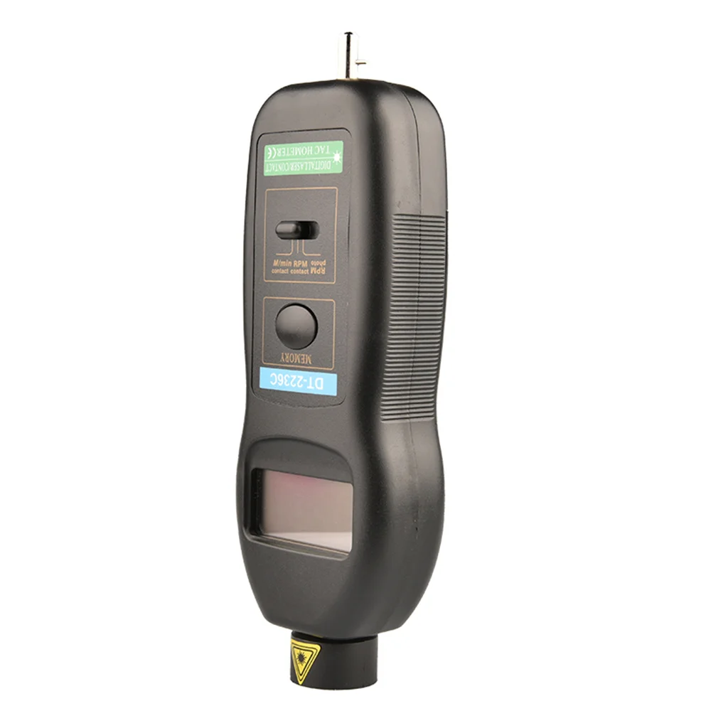 2-в-1 двухцелевой измеритель скорости ручной цифровой тахометр для моторных колес
