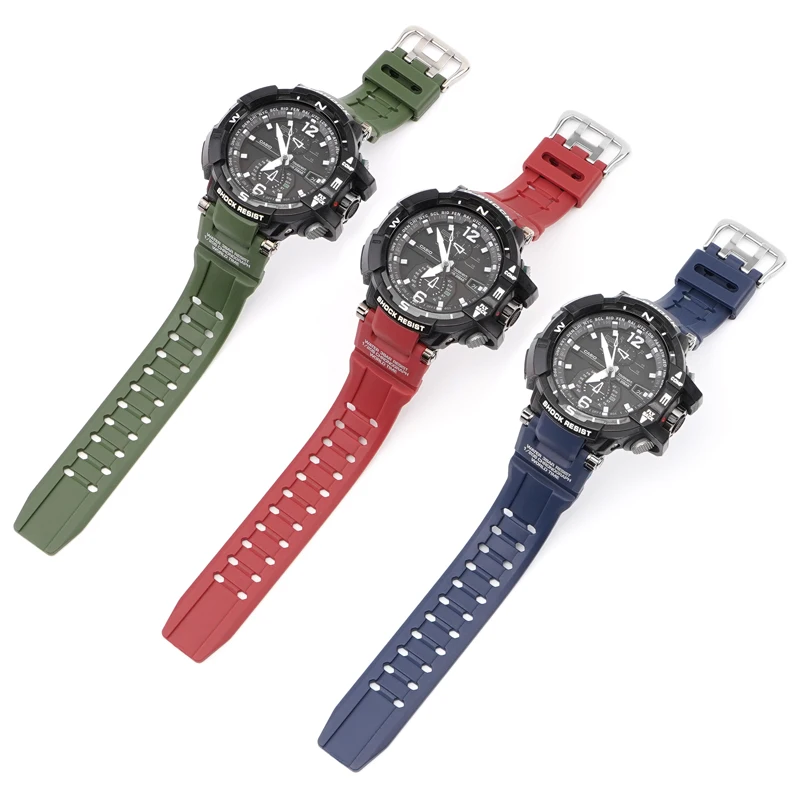 Suitable for CASIO G-Shock Gravity Master Watch Band GW-4000/GA-1000/GW-A1000/GW-A1100/G-1400 Silicone Watch Strap Bracelet