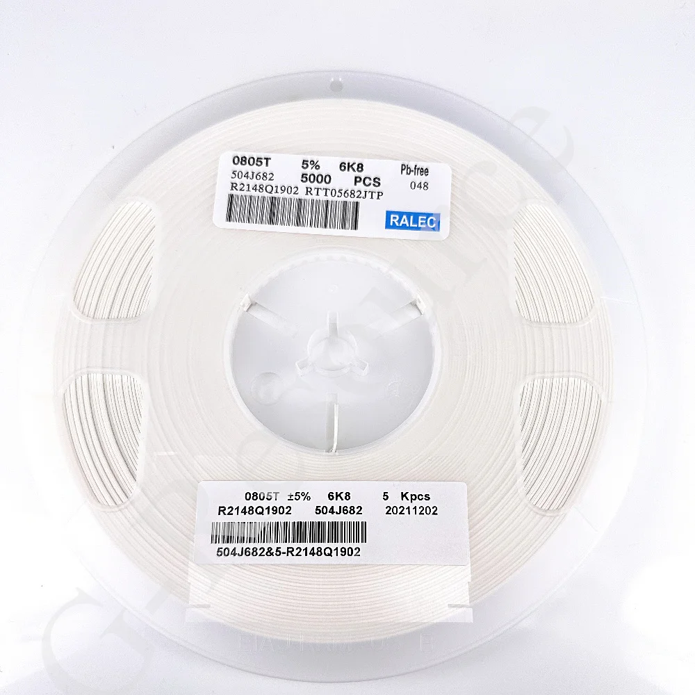 

(100pcs) RTT05682JTP patch resistance 6.8kΩ ±5% 125mW